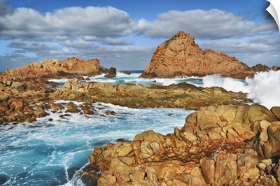 Cliff Landscape At Sugarloaf Rock, Australia, Southwest, Cape Naturaliste