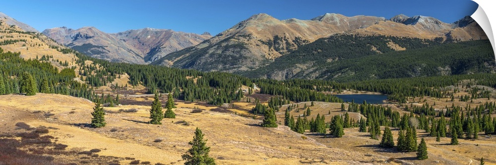 USA, Colorado, San Juan Mountains, San Juan National Forest, Molas Pass