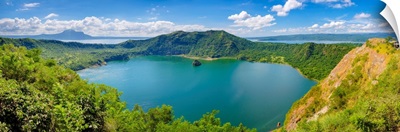 Crater Lake, Taal Volcano, Taal Volcano Island, Talisay, Batangas Province, Philippines