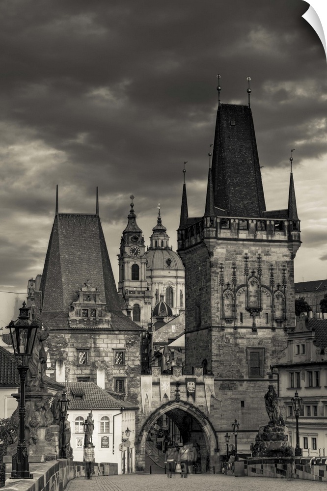 Czech Republic, Prague, Stare Mesto (Old Town), Little Quarter (Mala Strana) and Charles Bridge