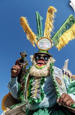 Dancer in Traditional Costume, Fiesta de la Virgen de la Candelaria