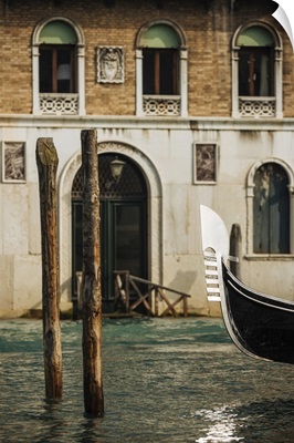 Detail On Gondola, Venice, Veneto Province, Italy, Europe