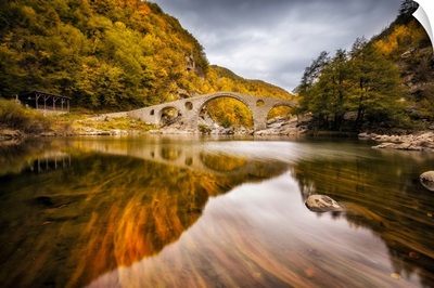 Dyavolski Most (Devil's Bridge) Over The Arda River, Rhodope Mountains, Bulgaria