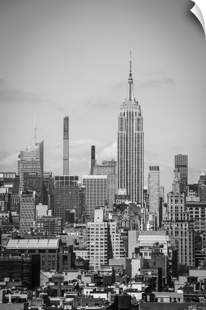 Empire State Building from Soho, Manhattan, New York City, USA