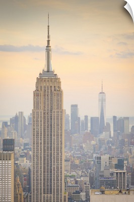 Empire State Building & One World Trade Center, Manhattan, New York City