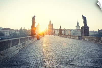 Europe, Czech Republic, Central Bohemia Region, Prague, Charles Bridge
