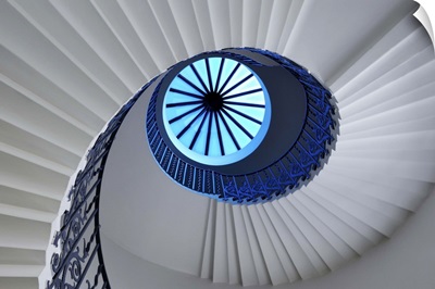 Europe, England, London, Greenwich, Queen's House, Tulip Staircase