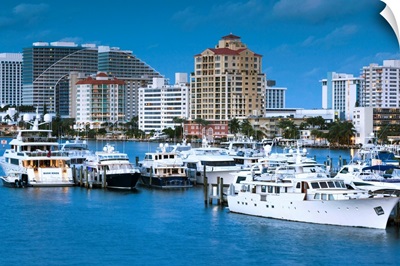 Florida, Fort Lauderdale, view of Fort Lauderdale Beach