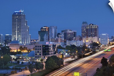 Florida, Orlando, Downtown Skyline