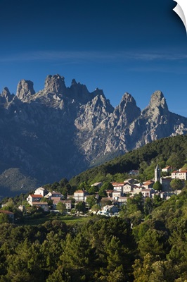 France, Corsica, Corse-du-Sud Department, Zonza, Aiguilles de Bavella peaks