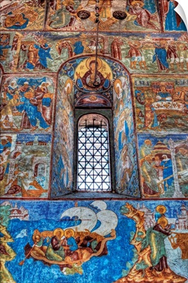 Fresco in the church of St. John the Theologian (1683), Rostov, Russia
