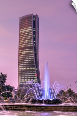 Generali Tower or Hadid Tower, Milan, Lombardy, Italy