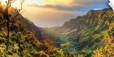 Hawaii, Kauai, Na Pali Coast, Kalalau Valley