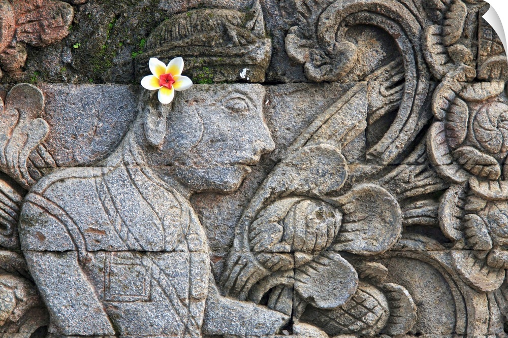 Indonesia, Bali, North Coast, Kubutambahan, Pura Maduwe Karang (Temple of Land Owner), the notable bycicle relief depictin...