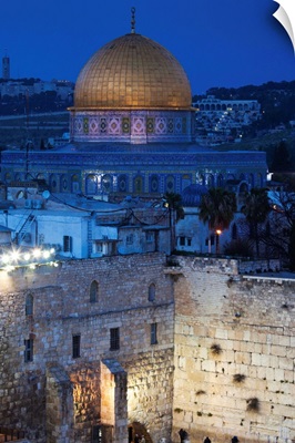 Israel, Jerusalem, Old City, Jewish Quarter of the Western Wall Plaza