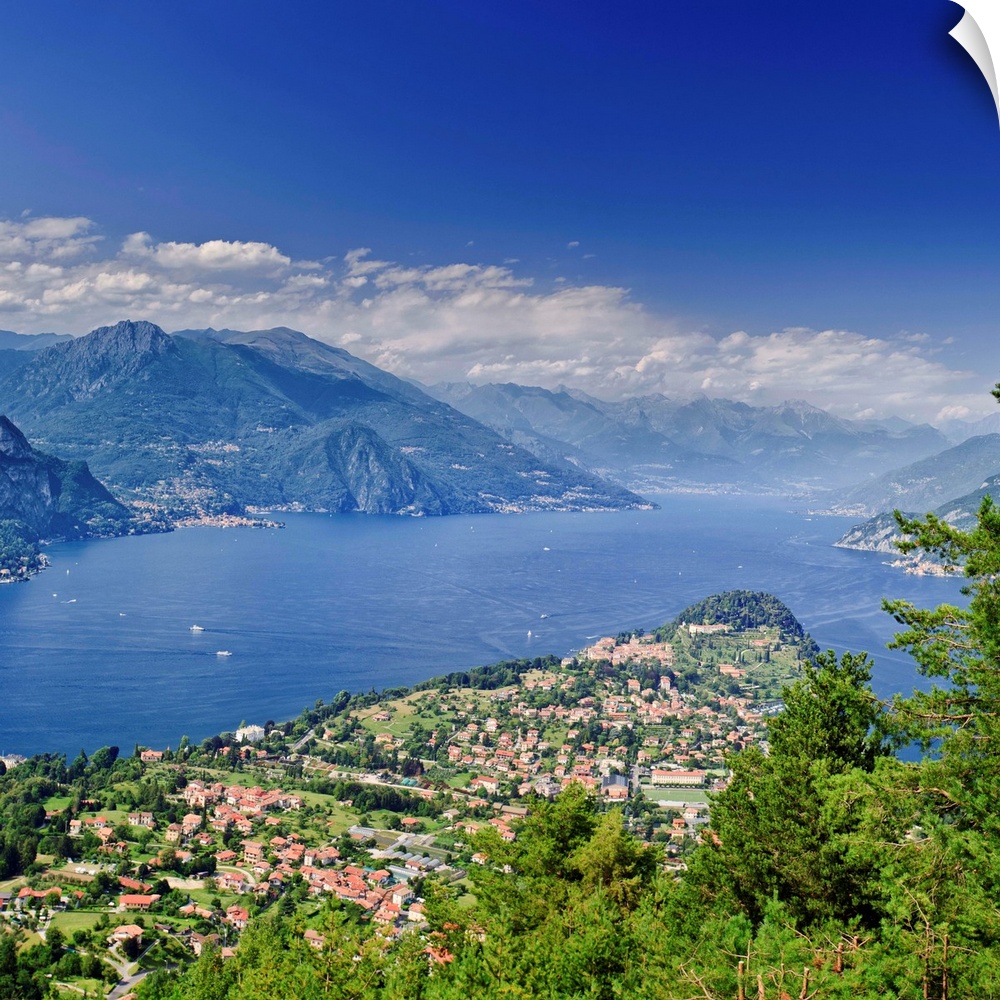 Italy, Lombardy, Como district. Como Lake, Bellagio.