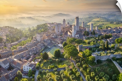 Italy, Tuscany, Siena, San Gimignano (Unesco World Heritage Site)