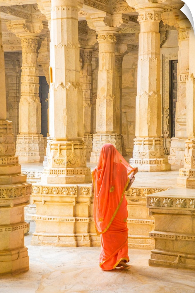Jain Temple At Ranakpur, Rajasthan, India