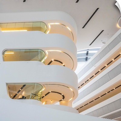 Library at Vienna University of Economics and Business (by Zaha Hadid) Vienna, Austria