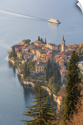 Lombardy, Italy, Provence Of Lecco, Varenna Village At Como Lake