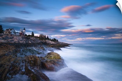 Maine, Pemaquid Peninsular, Pemaquid Point Lighthouse