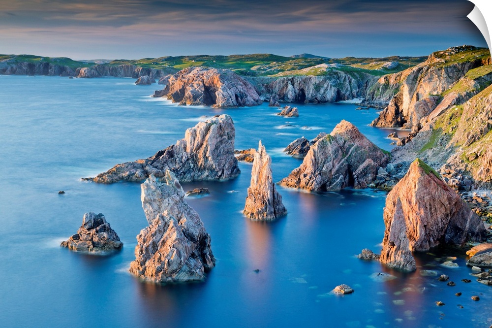 Mangersta Sea Stacks, Isle Of Lewis, Outer Hebrides, Scotland