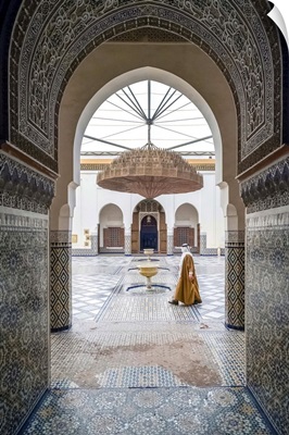 Marrakech Museum, housed in the 19th century Dar Menebhi Palace