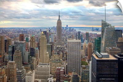 Midtown skyline with Empire State Building, Manhattan, New York City