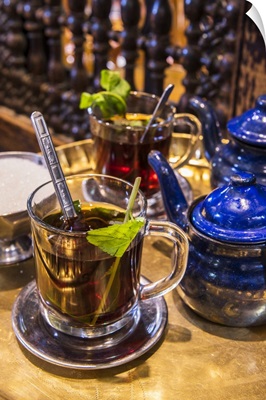 Mint Tea, Khan El-Khalili Souk, Cairo, Egypt