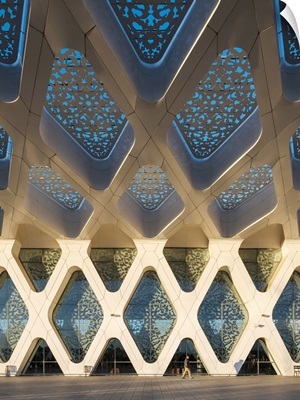 Modern architecture terminal building at Marrakesh Menara Airport