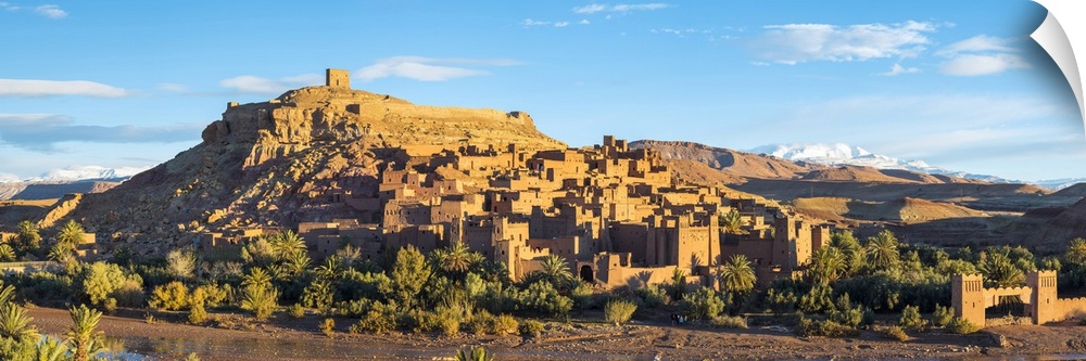 Morocco, Sous-Massa (Sous-Massa-Draa), Ouarzazate Province. Ksar of Ait Ben Haddou (Ait Benhaddou).
