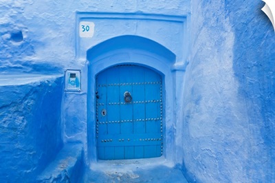 Narrow lane, Chefchaouen, Morocco