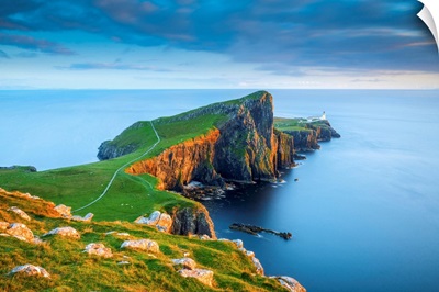 Neist Point Lighthouse, Isle Of Skye, Scotland