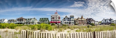 New Jersey, Cape May, Victorian houses along Beach Avenue