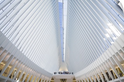 New York City, Lower Manhattan, The Oculus, World Trade Center PATH train station
