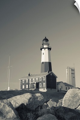 New York, Long Island, Montauk, Montauk Point Lighthouse