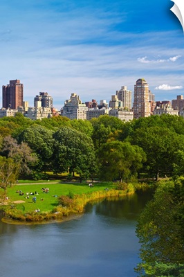 New York, Manhattan, Central Park, Belvedere Lake