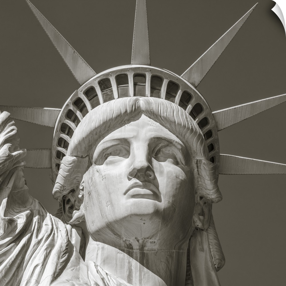 USA, New York, Manhattan, Liberty Island, Statue of Liberty.