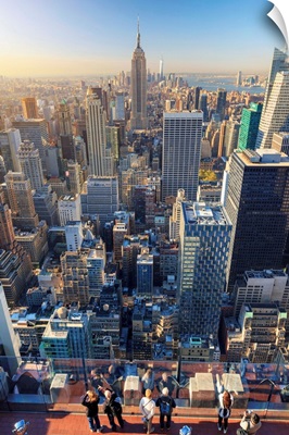 New York, Manhattan, Midtown Manhattan and Empire State Building