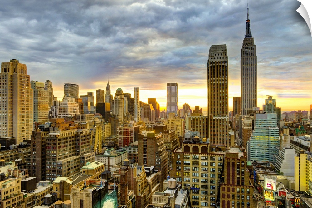USA, New York, Manhattan, Midtown, including Empire State Building