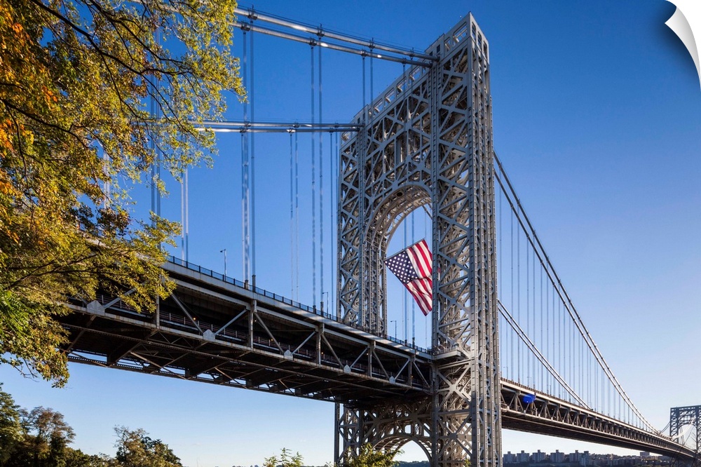 USA, New York, New York City,  George Washington Bridge, morning