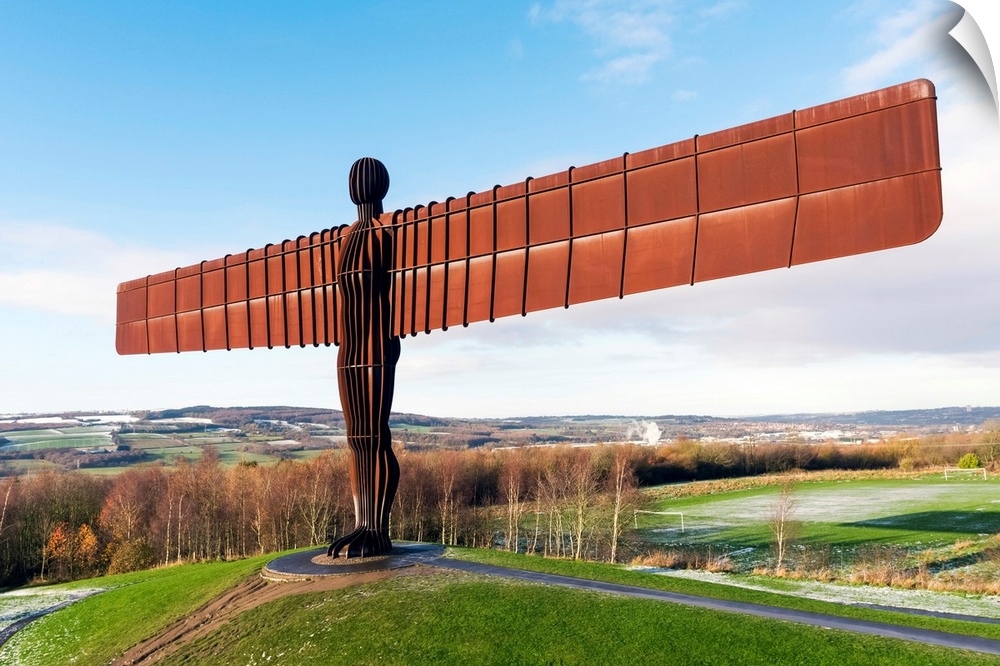 United Kingdom, North East England, Tyne And Wear, Gateshead, Angel Of The North Sculpture