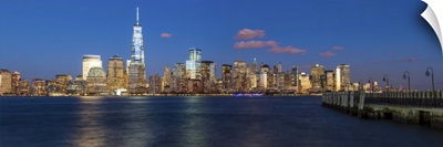 One World Trade Center and Downtown Manhattan, New York