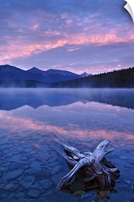 Patricia Lake At Dawn, Jasper National Park, Alberta, Canada