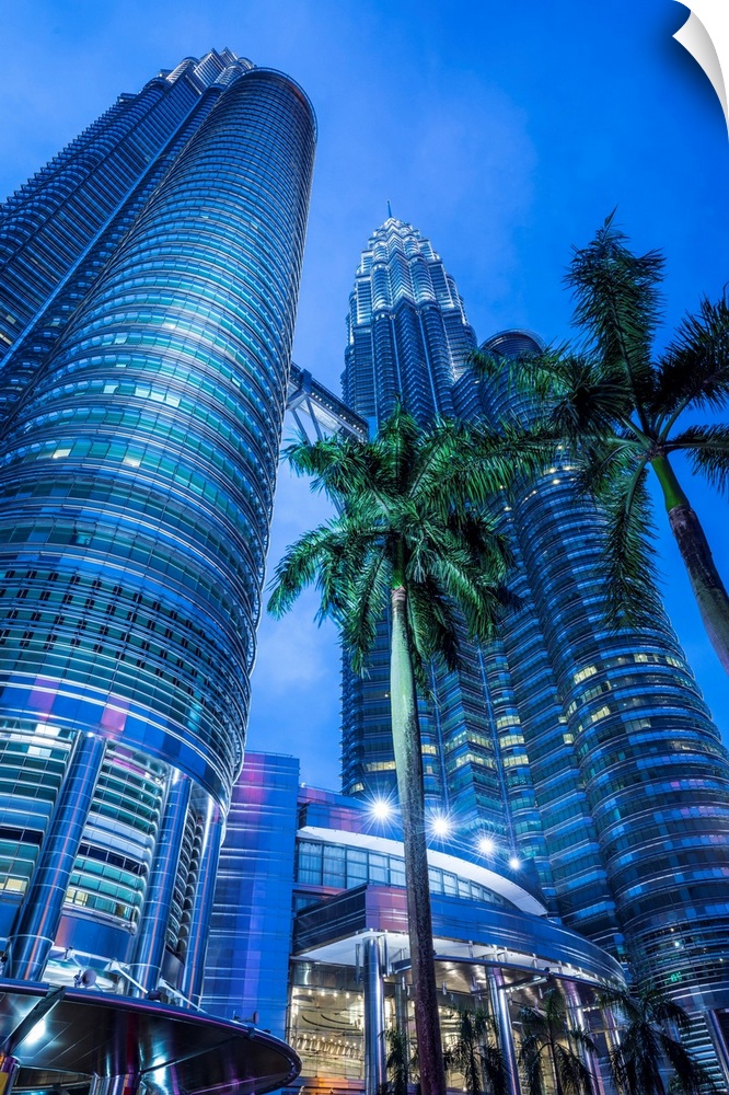 Petronas Towers, Klcc, Kuala Lumpur, Malaysia.