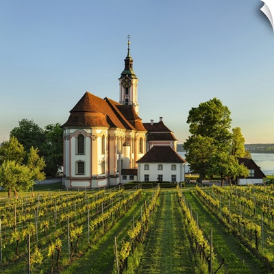 Pilgrimage Church Birnau, Unteruhldingen, Lake Constance, Germany