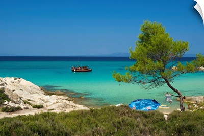 Portokali Beach, Kavourotypes, Sithonia, Halkidiki, Greece