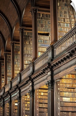 Republic Of Ireland, Dublin, Trinity College, Old Library, Spiral Staircase
