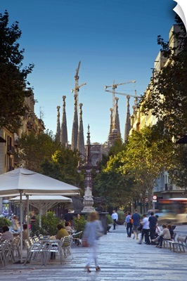 Sagrada Familia cathedral, Barcelona, Spain