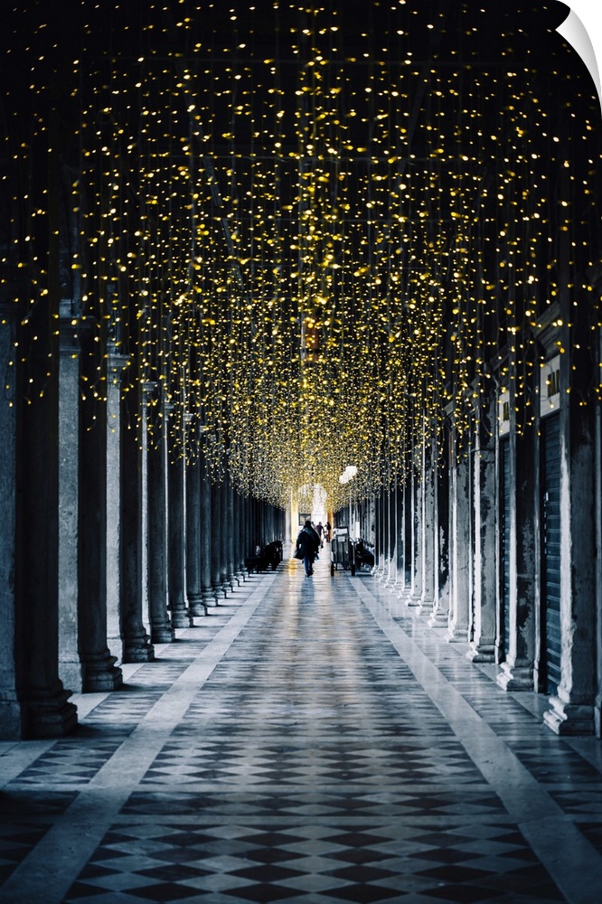 San Marco Square during Christmas period. Venice, Veneto, Italy